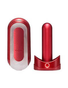 TENGA FLIPHOLE RED & WARMER SET 2