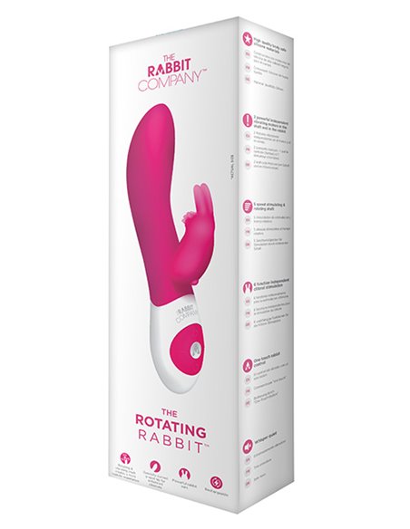 Rotating Rabbit Hot Pink