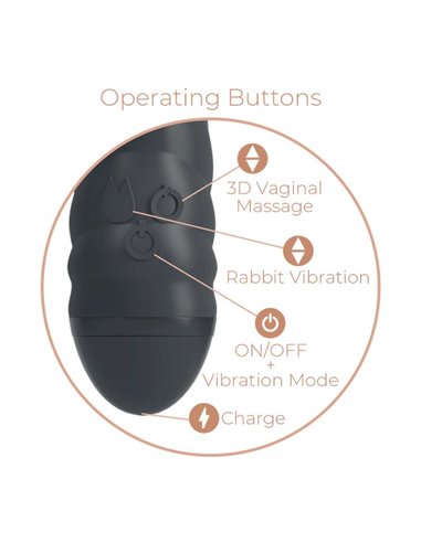 Vibrador con Rotación 360 Twister