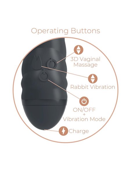 Vibrador con Rotación 360 Twister