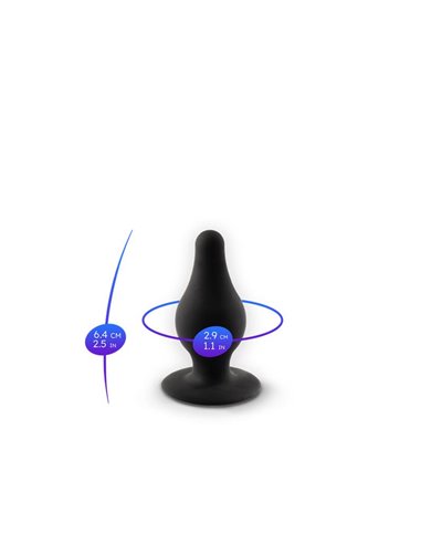 Plug Anal Model 2 XS Negro