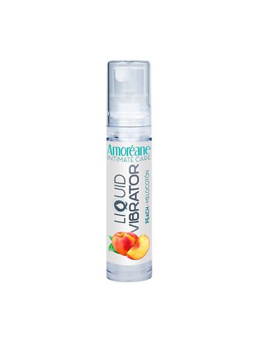 Vibrador Líquido Base Agua Melocotón 10 ml