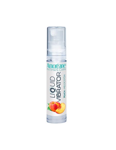 Vibrador Líquido Base Agua Melocotón 10 ml