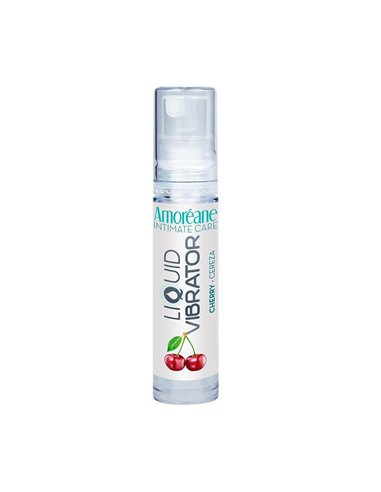 Vibrador Líquido Base Agua Cereza 10 ml