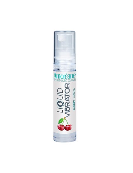 Vibrador Líquido Base Agua Cereza 10 ml