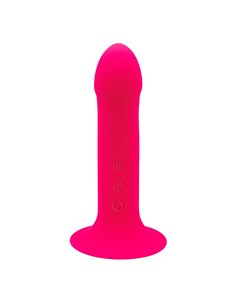 Dildo Doble Densidad Vibración Hitsens 2 M Rosa