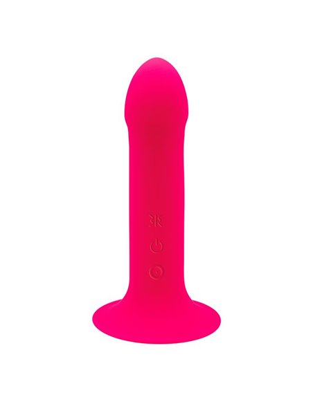 Dildo Doble Densidad Vibración Hitsens 2 M Rosa