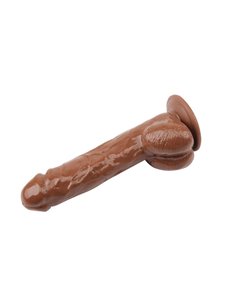 Vibrador Jeff Stryker 8.9 Marron 2