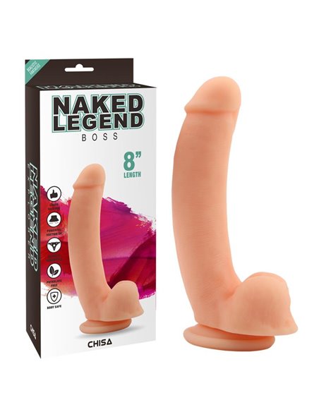Dildo Boss 20.5 x 4.1 cm Silicona Natural