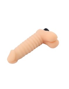 Vibrador No.02 T-Skin 7.5 Natural 2