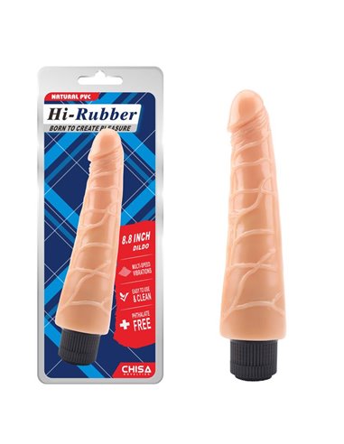 Vibrador Hi-Rubber 8.8 Natural