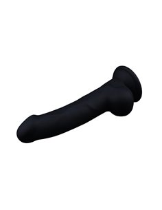 Dildo Trooper 8 Silicona Líquida Negro 2