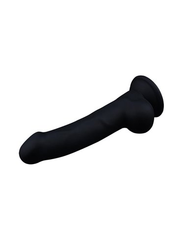 Dildo Trooper 8 Silicona Líquida Negro