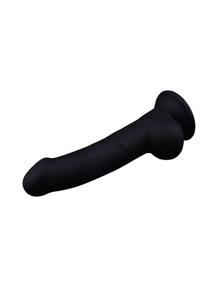 Dildo Trooper 8 Silicona Líquida Negro