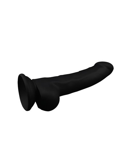 Dildo Trooper 8 Silicona Líquida Negro