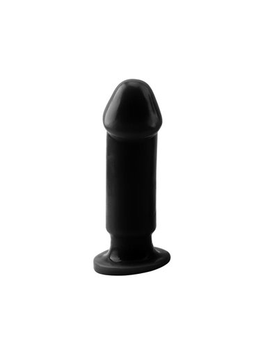 Plug Anal Evil Talla M 12.5 x 3.7 cm Negro