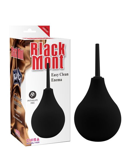 Ducha Anal Easy Clean 17 cm Negro