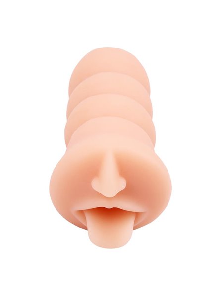 Masturbador Abby Sensual T-Skin 15 cm Natural