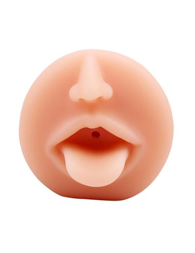 Masturbador Abby Sensual T-Skin 15 cm Natural