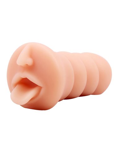 Masturbador Abby Sensual T-Skin 15 cm Natural