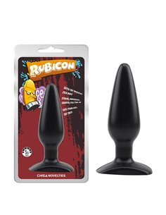Plug Anal Rubicon 13.5 x 4.5 cm Negro