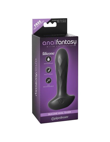 Estimulador Anal Silicona 11.9 cm