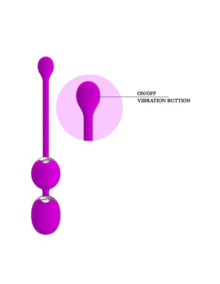 Bolas Vaginales con Vibración Willie Clave 25