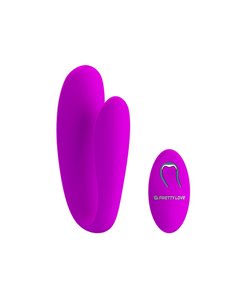 Estimulador de Parejas Control Remoto Rosa