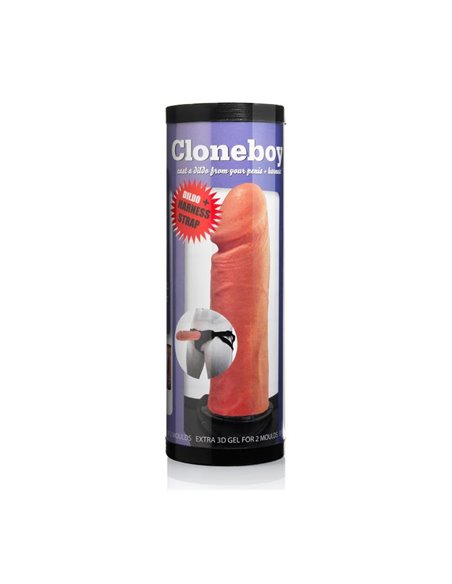Clonador Dildo con Arnés Natural