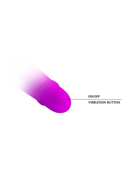 Mini Vibrador Boyce Color Púrpura