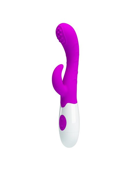Vibrador Arthur con Movimiento Finger Púrpura