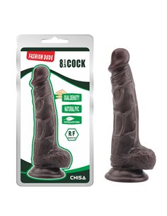 Dildo Dual Density Fashion Dude 21 x 4.1 cm Marron