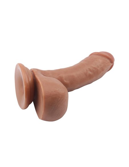 Dildo Dual Density Fashion Dude 17.5 x 4.1 cm Bronceado