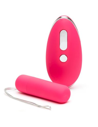 Estimuador Braguita Grande Control Remoto  USB Rosa