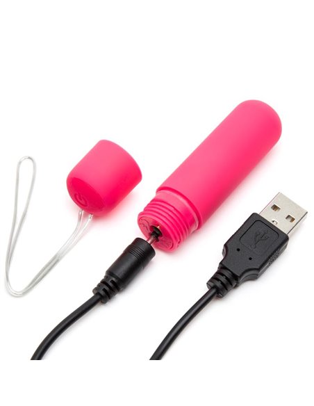 Estimuador Braguita Grande Control Remoto  USB Rosa