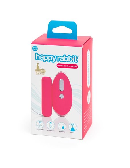 Estimuador Braguita Grande Control Remoto  USB Rosa