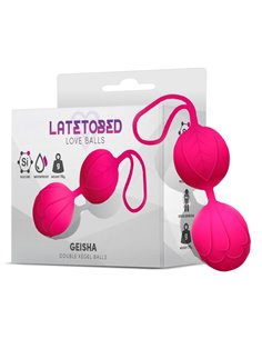 Geisha Bolas Kegel Doble Rose Red 70 gr
