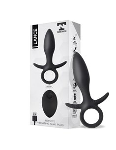 Lance Plug Anal Control Remoto Silicona Liquida USB