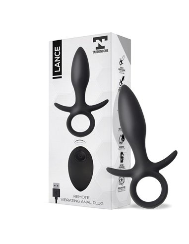 Lance Plug Anal Control Remoto Silicona Liquida USB