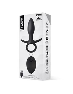 Lance Plug Anal Control Remoto Silicona Liquida USB 2