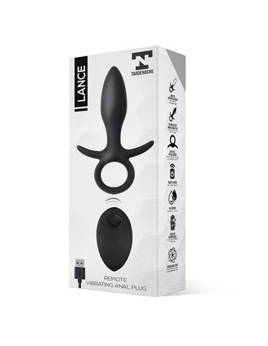Lance Plug Anal Control Remoto Silicona Liquida USB