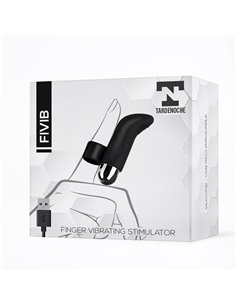 Fivib Estimulador de Dedo USB Silicona Negro 2