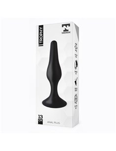 Trophy Plug Anal 13 cm Silicona Negro 2