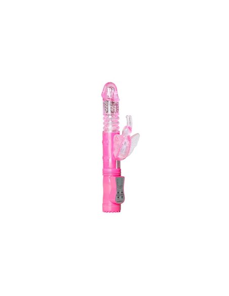 Vibrador de Conejito - Mariposa Rosa