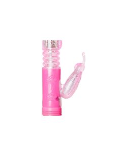 Vibrador de Conejito - Mariposa Rosa 2