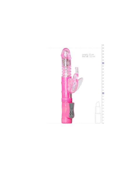 Vibrador de Conejito - Mariposa Rosa