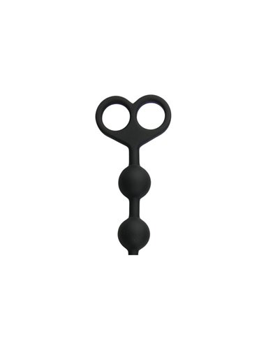 Cadena Anal Larga - Negra