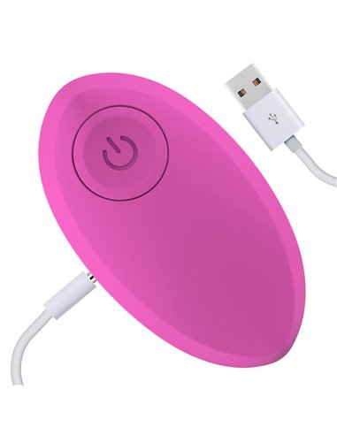 Huevo Vibrador Control Remoto Odise USB Silicona Rosa