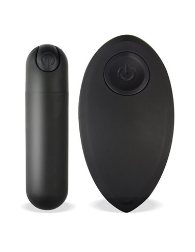 Buller Bala Vibradora Control Remoto USB Negro