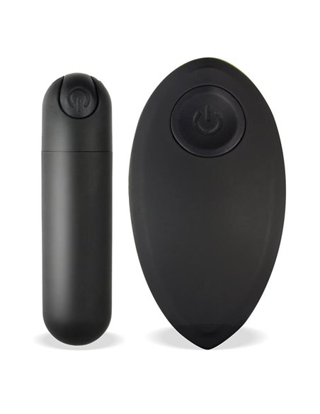 Buller Bala Vibradora Control Remoto USB Negro